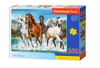Puzzle 200 Call of Nature CASTOR - Castorland