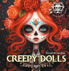 Kolorowanka 160x160 Creepy dolls Upiorne laleczki - Fresh