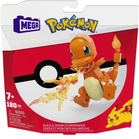 Mega Construx. GKY96 Pokemony. Charmander, 180 elementów