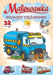Malowanka - Pojazdy ciężarowe - praca zbiorowa
