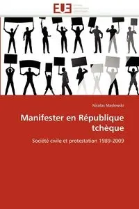 Manifester en république tchèque - MASLOWSKI-N