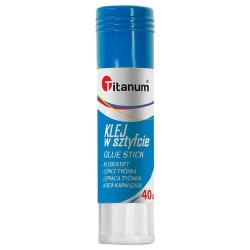 Klej w sztyfcie 40g (12szt) - Titanum