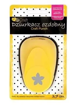 Dziurkacz ozdobny 3,7cm płatek - Dalprint