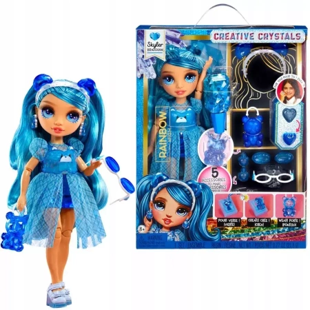 Rainbow High: Creative Crystals Fashion Doll- Skyler