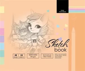 Szkicownik 197x145/48K 100g TW FRESH