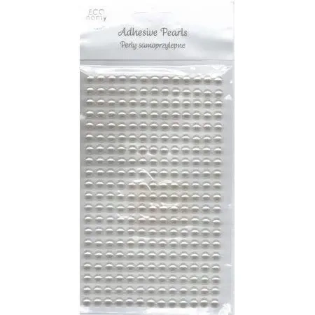 Perełki samoprzylepne Ivory 6mm 260szt - Dalprint