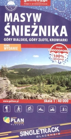 Mapa syntetyczna - Masyw Śnieżnika 1:40 000 - Opracowanie zbiorowe