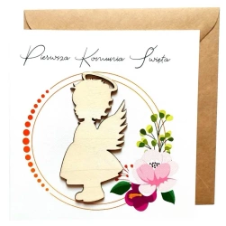 Kartka Pierwsza Komunia Święta - Naem