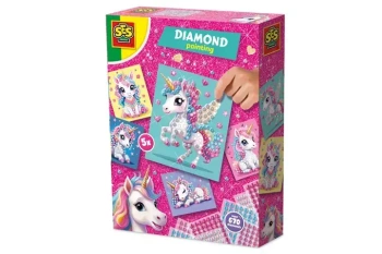 Jednorożec malowanie diamentów - SES