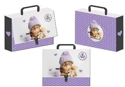 Teczka z rączką walizeczka The sweet pets Kot - Beniamin