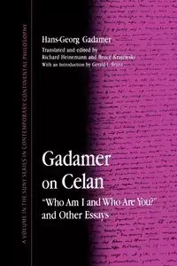 Gadamer on Celan - Gadamer Hans-Georg