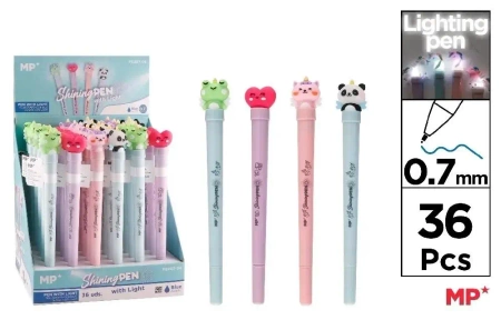 Długopis świecący Zwierzątka (36szt) - MP Main Paper