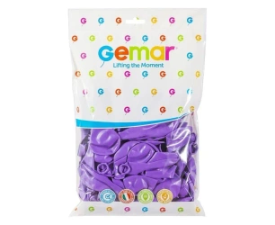 Balony pastelowe lawendowe 30,5cm 100szt - Godan