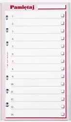 Wkład do organizera K Pamiętaj ANTRA