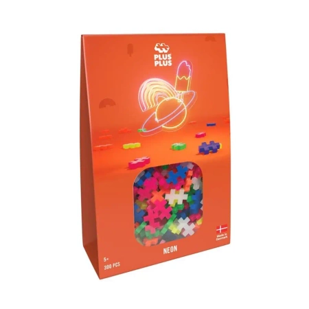 Klocki Plus-Plus Neonowe 300el - Plus-Plus