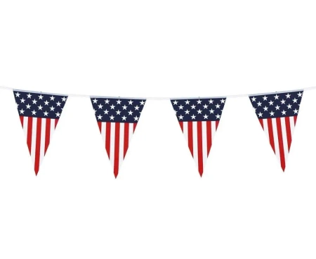 Girlanda USA flagi 6m 30x20cm - Boland