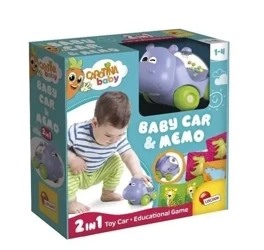 Carotina Baby - Hipopotam samochodzik - Lisciani