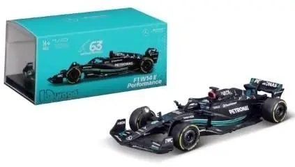 F1 MERCEDES W14 G.Russell KASK 2023 1/43 Bburago