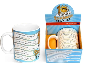 Kubek Gigant G 058 10 Przykazań Szczęśliwego Człow - Kukartka