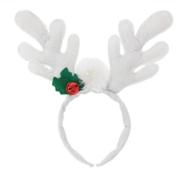 Opaska rogi renifera srebrna - Godan