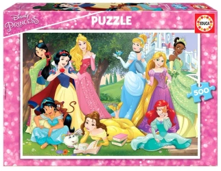 Puzzle 500 Księżniczki z bajek Disneya 110103 - Educa