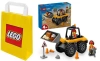 2W1 LEGO(R) CITY 60450 ŻÓŁTA ŁADOWARKA KOŁOWA+ LEGO TORBA PAPIEROWA MAŁA