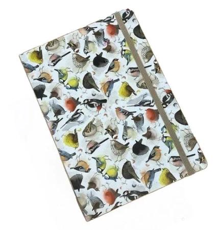 Notatnik z gumką A5 LCN02 Ptaszki - Alex Clark