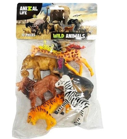 Figurki zwierzątka Zoo 10szt - Quint