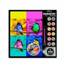 Diamentowa mozaika Wróble - Alba Moli