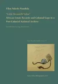 "Little Research Value" - Ellen Namhila Ndeshi