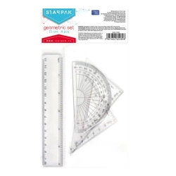 Zestaw geometryczny 4 elementy 15cm - STARPAK