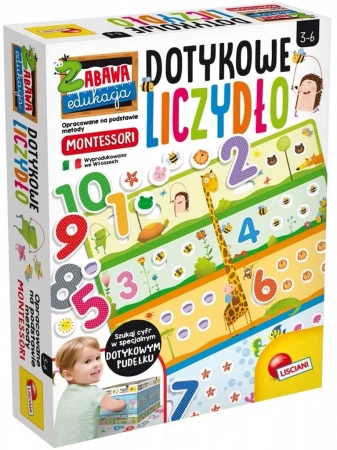 Montessori + Dotykowe liczydełko - Lisciani