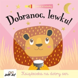 Dobranoc, lewku! Książka z latarką - Joshua George, Zhanna Ovocheva, Joanna Olejarczyk