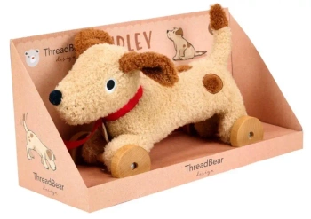 Piesek na kółkach do ciągnięcia Dudley - ThreadBear Design
