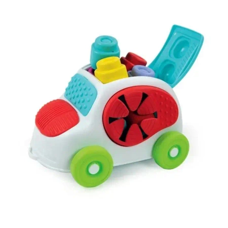Clemmy Soft. Autko sensoryczne z klockami - Clementoni