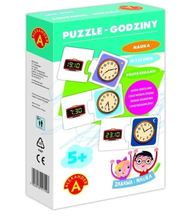 Puzzle 48 Godziny zabawa i nauka 1834 - ALEXANDER GRY
