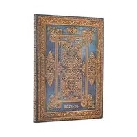 Kalendarz książkowy midi 25/26 18M Blue Luxe - Paperblanks