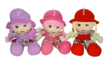 Lalka Dorotka szmacianka 35cm śpiewa i mówi po polsku, - SWEDE