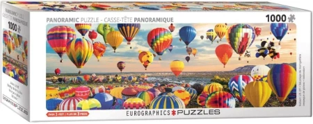 Puzzle 1000 Panorama Balloon Lift Off -6010-5923 - Eurographics