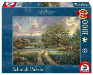 Puzzle 1000 PQ T. Kinkade Życie na wsi 104016 - Schmidt Puzzle