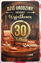 Karnet z wymiennymi rocznikami 30 damska - YEKU