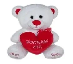 Miś z sercem 50cm - Sun-Day