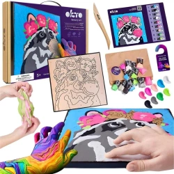 Malowanie po numerach Szop 29x29cm - Okto