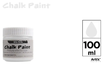 Farba kredowa 100ml perłowoszara (6szt) - Artix
