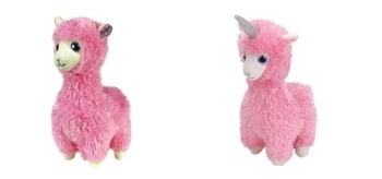 Beanie Boos - Różowa Lama 15cm - TY