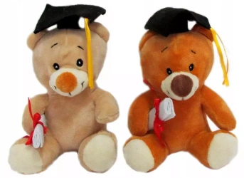 Pluszak Miś 15cm Siedzacy Student Sa