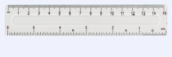 Linijka plastikowa GR-801-15cm FIORELLO