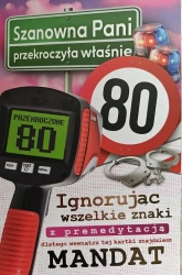 Karnet Urodziny 80 - YEKU