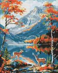 Diamentowa mozaika - Magia natury 40x50cm - Ideyka