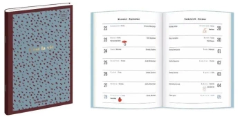 Kalendarz szkolny zeszytowy 25/26 B6/48K Spots - INTERDRUK